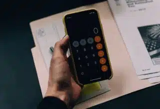 black Android smartphone