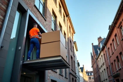 Tarifs de location de lift à Bruxelles pour déménagement